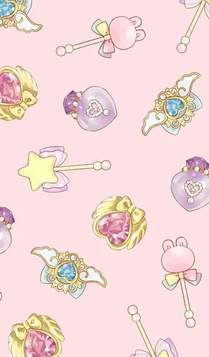 Moon Pattern Power Poses Wallpaper