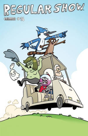 Mordecai And Rigby Regular Show Poster Wallpaper