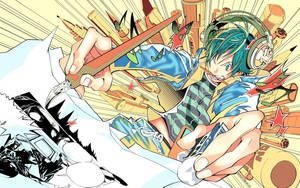 Moritaka Mashiro In Bakuman Wallpaper