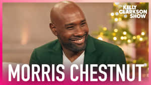 Morris Chestnut Kelly Clarkson Show Appearance Wallpaper