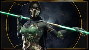 Mortal Kombat Character Jade Showcases Her Deadly Ability Wallpaper