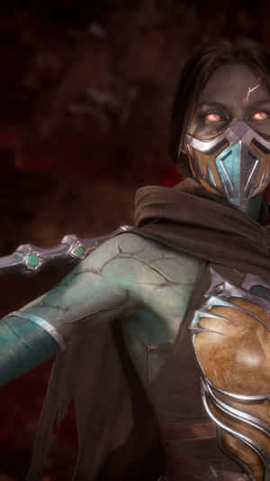 Mortal Kombat Jade Glowing Eyes Wallpaper