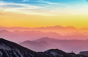 Most Beautiful Hd Rainbow Sunset Wallpaper