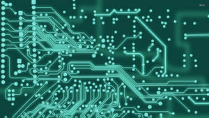 Motherboard Circuitry Pattern Wallpaper