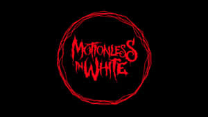 Motionless In White Logo Redon Black Wallpaper