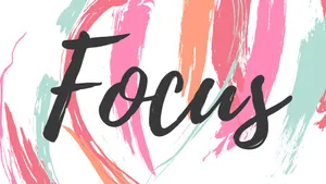 Motivation Macbook Focus Color Streaks Wallpaper