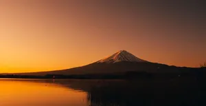 Mount Fuji And Lake Shojiko Wallpaper