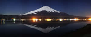 Mount Fuji Cool Dual Monitor Wallpaper