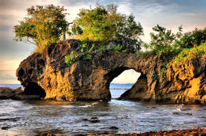 Mountain Bridge In The Philippines Wallpaper