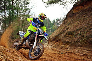 Mountain Dirtbike Wallpaper