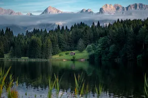Mountainous Country Of Germany Wallpaper