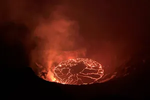 Mouth Of Kilauea Volcano Wallpaper