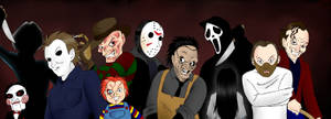 Movie Horror Villains Widescreen Wallpaper