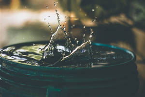 Moving Water In A Pail Wallpaper