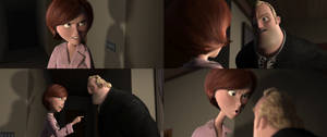 Mr. Incredible Arguing With Wife Wallpaper