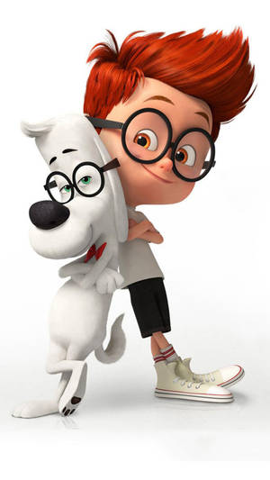 Mr. Peabody And Cartoon Boy Sherman Wallpaper