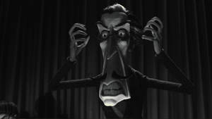 Mr. Rzykruski In Fierce Expression From Frankenweenie Wallpaper