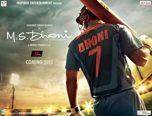 Ms Dhoni Movie Poster Wallpaper