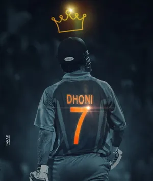 Msd Glowing Crown Wallpaper