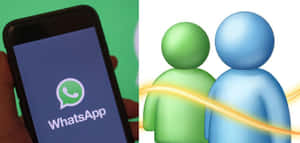 Msn Messenger Vs Whatsapp Wallpaper