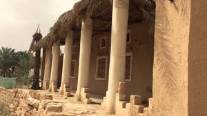 Mud Pillars In Riyadh Wallpaper