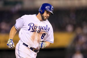 Muddy Mike Moustakas Wallpaper