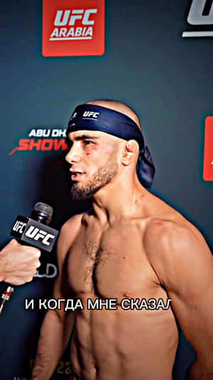 Muhammad Mokaev Interview Wallpaper