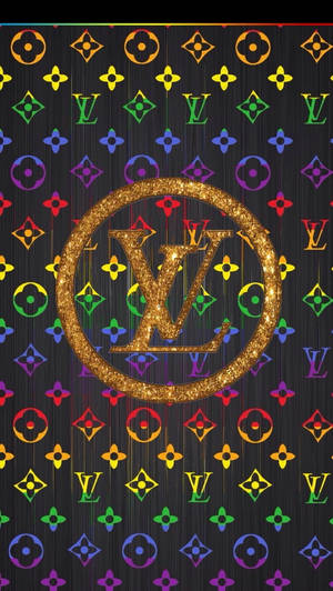 Multicolored Louis Vuitton Phone Wallpaper