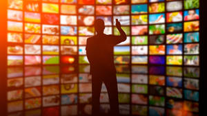 Multiple Tv Screen High Technology Wallpaper