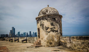 Murallas De Cartagena In Colombia Wallpaper