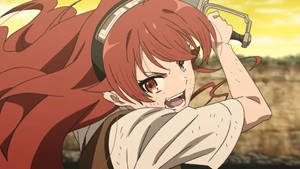 Mushoku Tensei Anime Eris Sword Attack Wallpaper