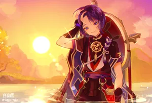 Music And Theatre Synonymous With Scaramouche Wallpaper