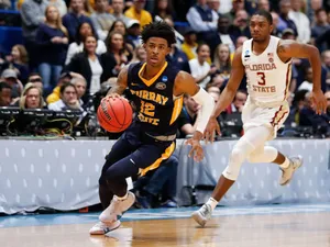 Musician Ja Morant Showcases His Unique Saxophone Skills Wallpaper