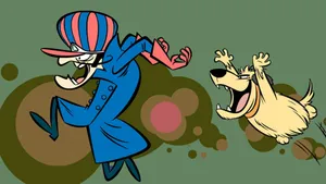 Muttley And Dastardly Vector Art Wallpaper