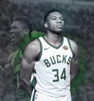 Mvp Giannis Antetokounmpo Shoot Wallpaper