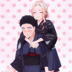 My Dress Up Darling Marin And Wakana Wallpaper