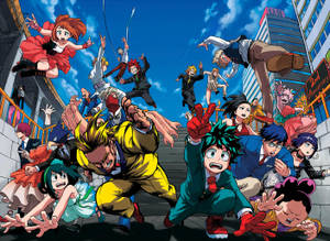 My Hero Academia 4k Characters Wallpaper