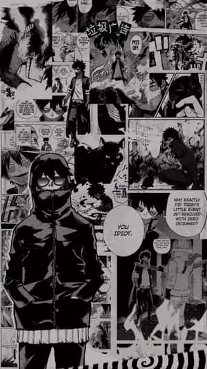 My Hero Academia Aesthetic Manga Phone Wallpaper