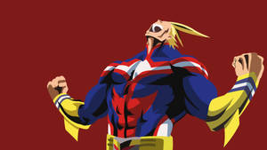 My Hero Academia All Might Teacher Wallpaper