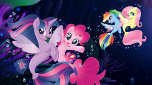 My Little Pony Mermaid Ponies Wallpaper