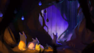 Mysterious_ Cave_ Dwellers_ Rain_ World Wallpaper