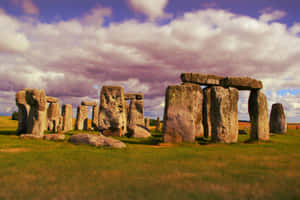 Mysterious Stonehenge In England Wallpaper