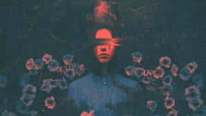 Mystical_ Floral_ Girl_ Aesthetic.jpg Wallpaper