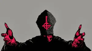 Mystical Performance By Ghost Band Wallpaper