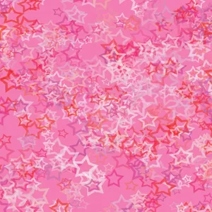Mystical Pink Starry Night Wallpaper