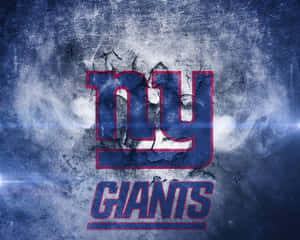 N Y Giants Logo Grungy Background Wallpaper