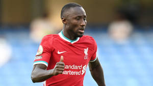 Naby Keita Blue Crowd Wallpaper