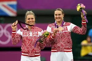 Nadia Petrova And Maria Kirilenko Wallpaper