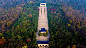 Nanjing Sun Yat Sen Mausoleum Wallpaper