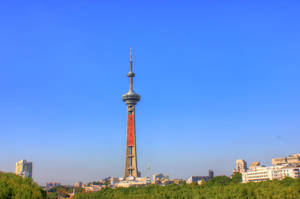 Nanjing Tv Tower Wallpaper